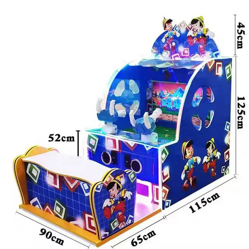 Arcade Game Machine Factory - OEM Coin Operated Indoor Shooting Video with Chair