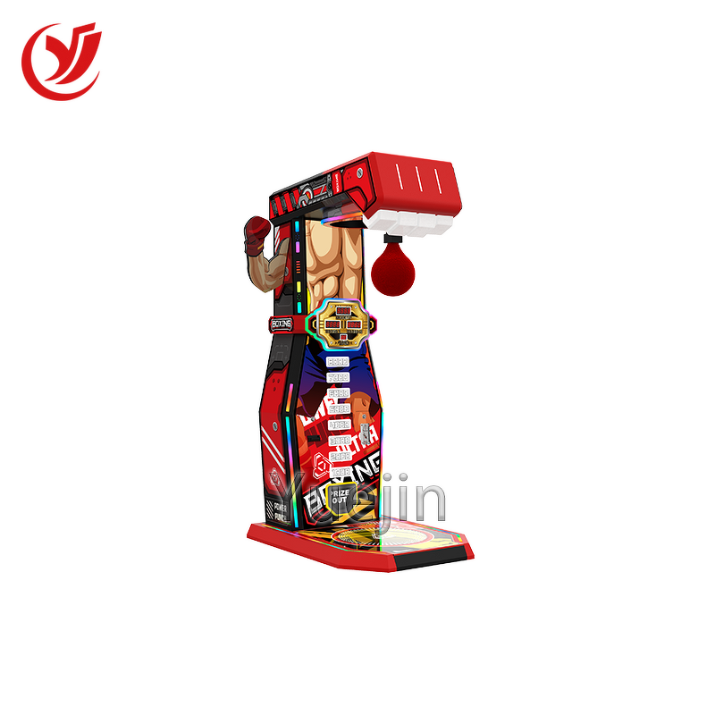 Boxing Training Machine Factory - OEM Coin Operated Arcade Game Amusement Park Metal