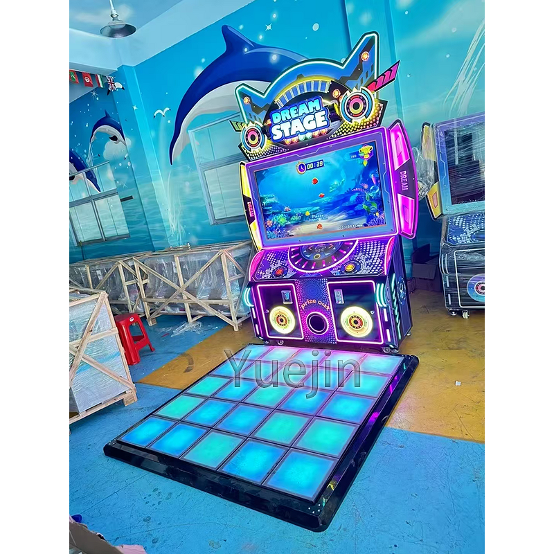 Dance Game Console Factory - OEM 55-Inch HD LED Screen Stereo Sound Coin Operated