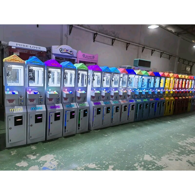 Mini Claw Machine Factory - Bulk Wholesale Yuejin Multi Color Coin Operated Banknote Receiver