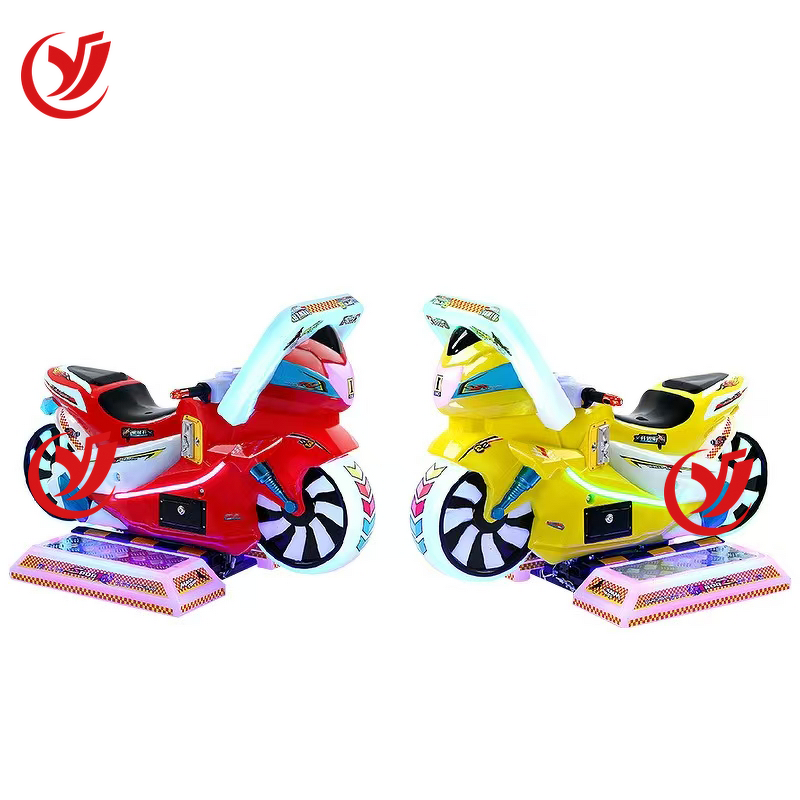 Motorcycle Arcade Game Factory - OEM Children's Mini Fairground Ride Carousel Sale