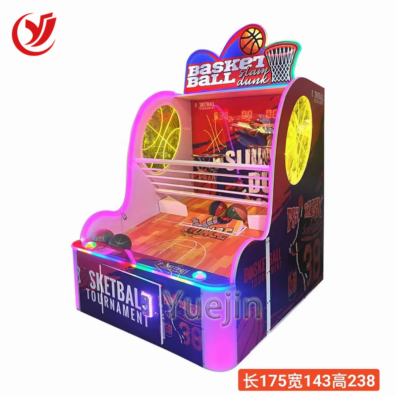 Basketball Shooting Machine Factory - OEM Yuejin Entertainment Ticket Redemption Kids Coin Operated