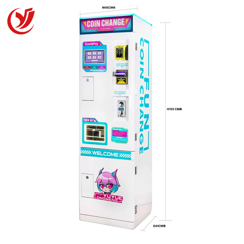 Token Exchange Machine Factory - OEM Highly Secure Indoor Customized Automatic Coin