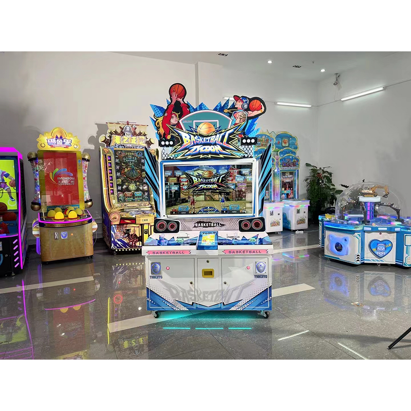 Basketball Arcade Game Factory - OEM Hot Selling Coin Operated Street Lottery Redemption