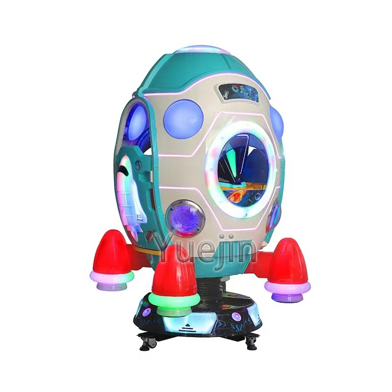 Kiddie Ride Factory - OEM Popular Kids Electric Coin Operated Space Capsule MP5 Screen