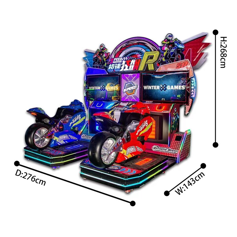 Motorcycle Racing Game Factory - OEM Arcade Games Machines Bike Moto Game Machine