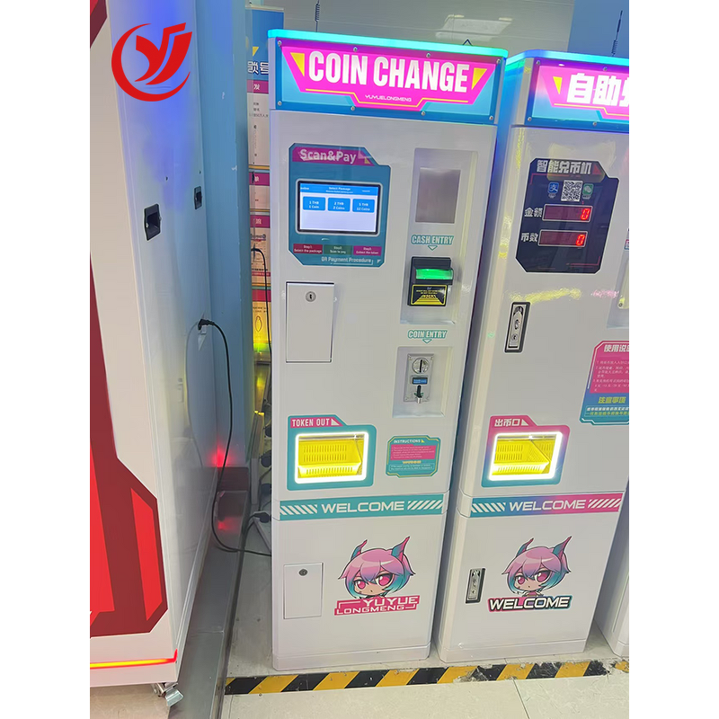 Change Vending Machine Factory - OEM Highly Secure ATM Bill Coin Indoor Amusement Park