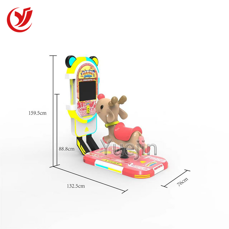 Kiddie Ride Factory - OEM Kids Amusement Fiberglass Cartoon Animal Coin Operated