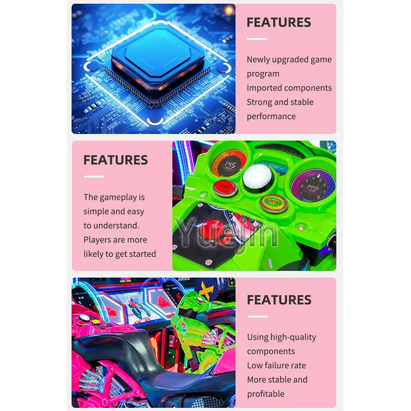 Racing Simulator Factory - OEM Dynamic Amusement Arcade Coin Pusher Thrilling Driving