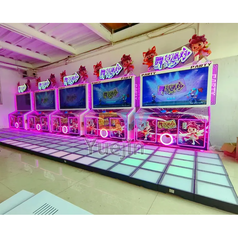 Dance Game Machine Factory - OEM Yuejin Children's Commercial Motion Sensor Large Stage