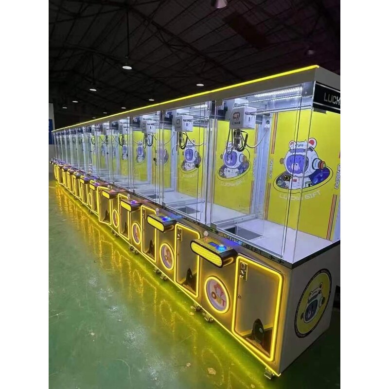 Claw Machine Factory - Bulk Wholesale Best-selling Neon Fully Transparent Commercial