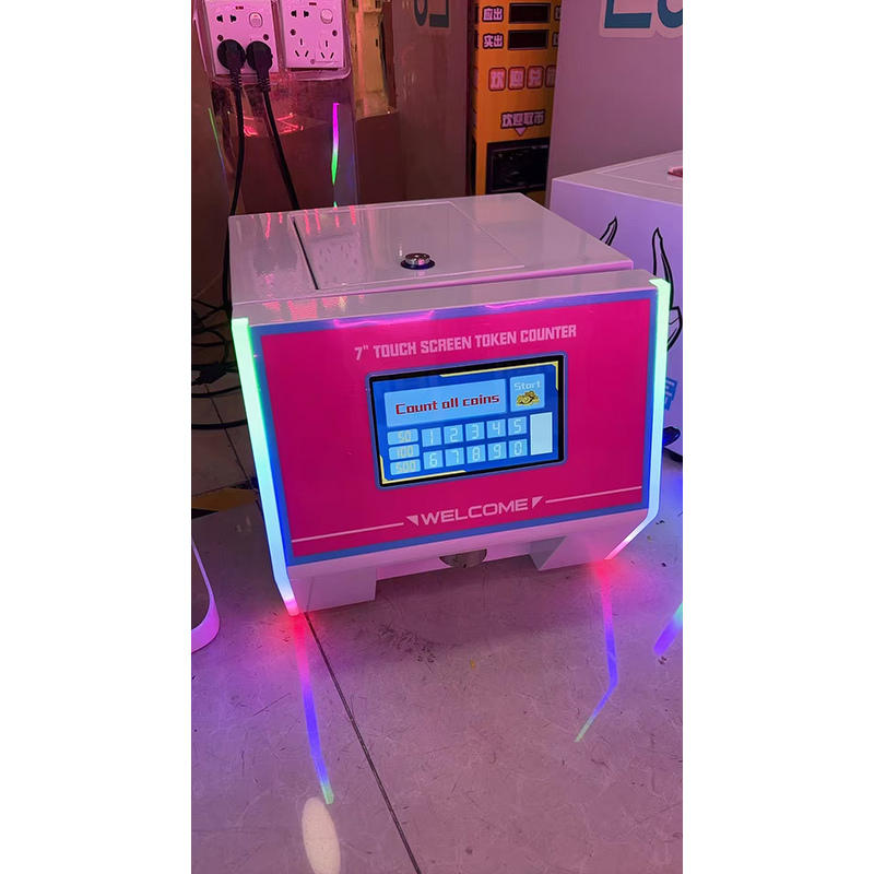 Coin Counting Machine Factory - OEM 7# Touch Screen Operation 100 or 500 Coins