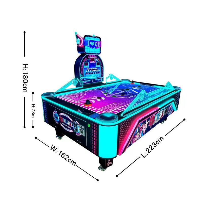Air Hockey Game Machine Factory - OEM Best Selling Coin Operated Magic Table Lottery