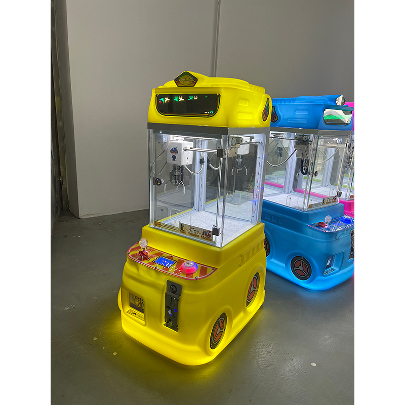Mini Claw Crane Machine Factory - OEM for Kids Coin-Operated Cabinet with LED Lamp