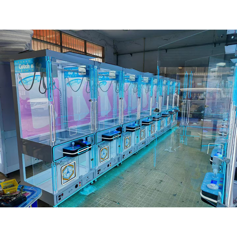 Claw Machine Factory - OEM Luxury Commercial Arcade Plush Toy Catcher Bill Acceptor