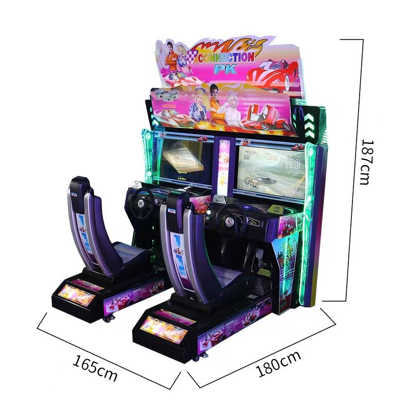 Racing Arcade Machine Factory - OEM Yuejin HD 2-player Racing for Sale