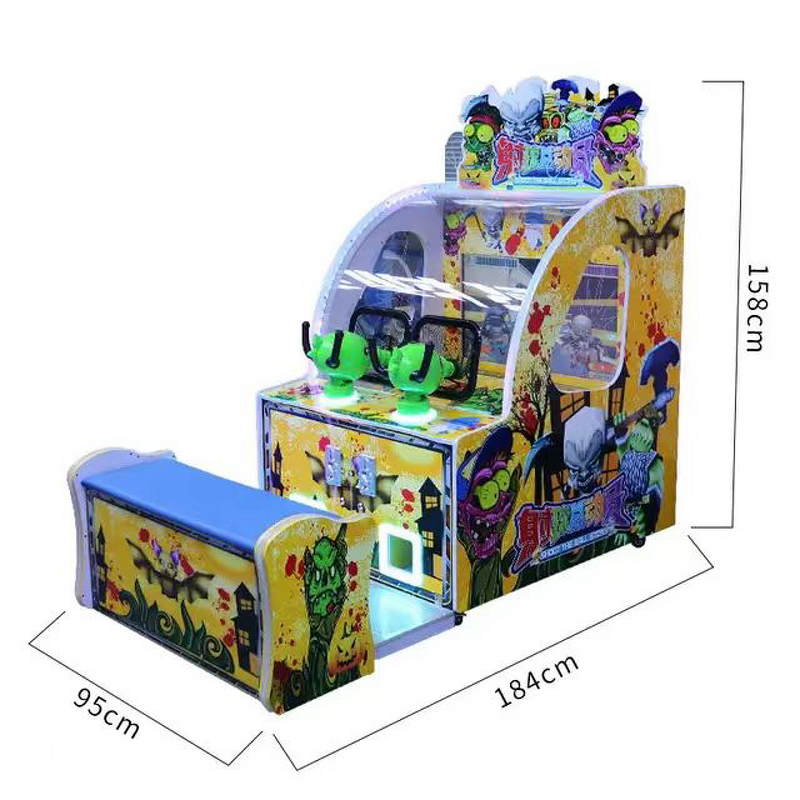 Arcade Game Machine Factory - OEM Coin Operated Indoor Shooting Video with Chair