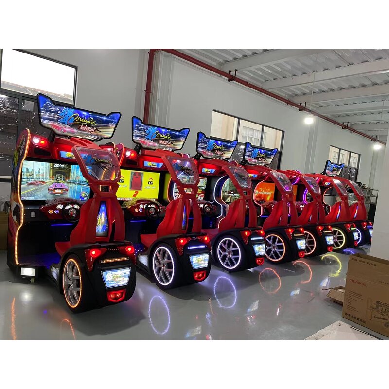 Racing Game Console Factory - OEM 42-inch LCD Coin-operated Arcade Simulation Indoor