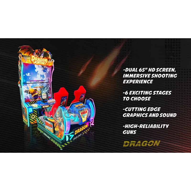 Arcade Shooting Game Factory - OEM Dragon Knight Indoor for Shopping Malls