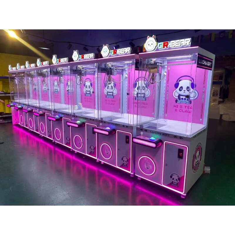 Claw Machine Factory - Bulk Wholesale Neon Transparent Commercial Colorful