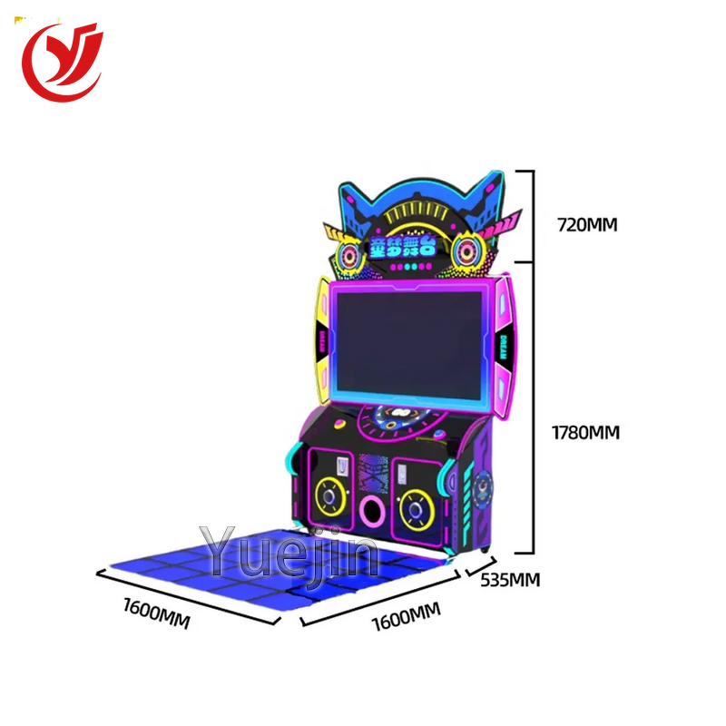 Dance Game Console Factory - OEM 55-Inch HD LED Screen Stereo Sound Coin Operated