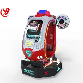 Kiddie Ride Factory - OEM Factory Price Indoor Coin Operated Rotary Fiberglass Spaceship