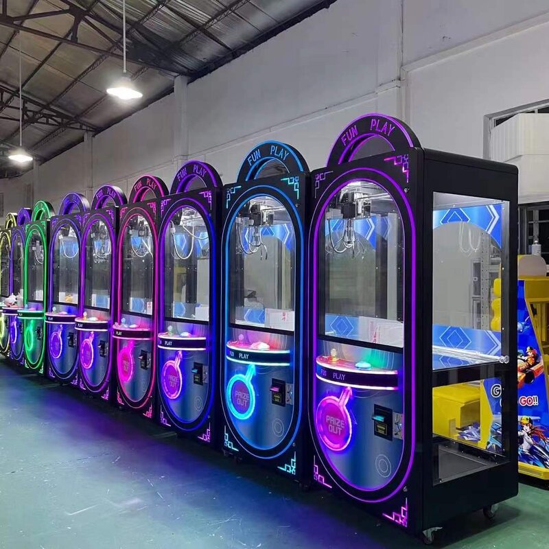 Claw Machine Factory - Bulk Wholesale Best-selling Neon Fully Transparent Commercial