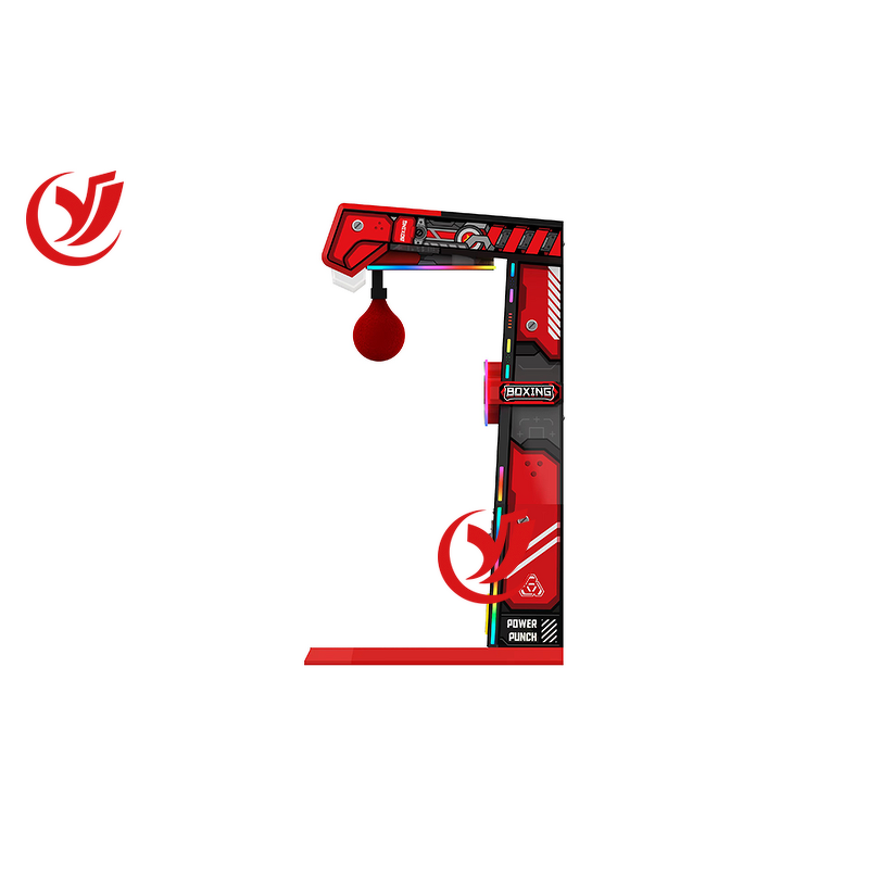 Boxing Training Machine Factory - OEM Coin Operated Arcade Game Amusement Park Metal