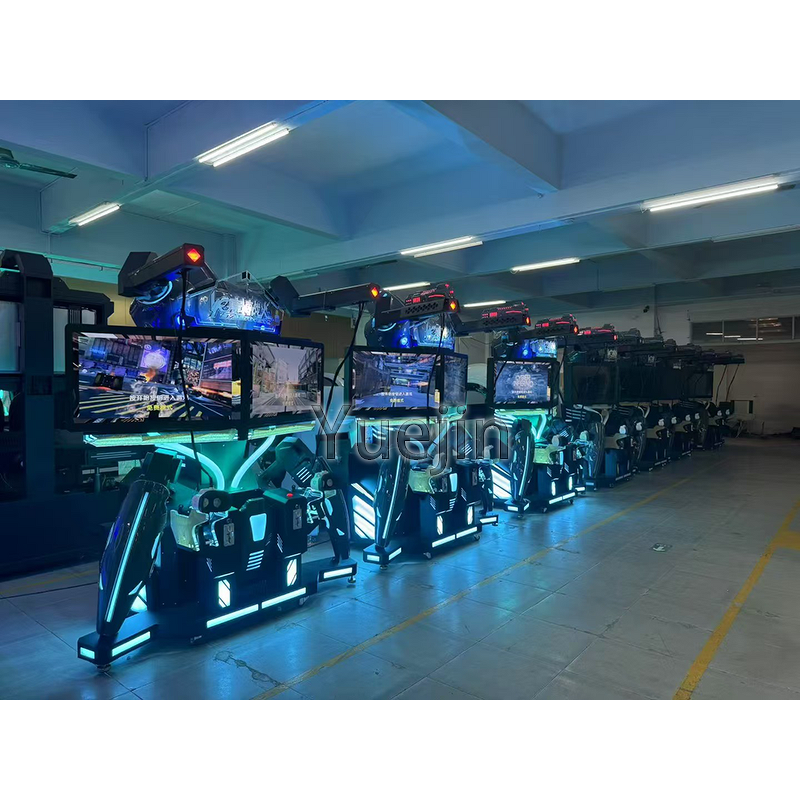 VR Shooting Simulator Factory - OEM New YIQU 43-inch Space Guardian-B Metal
