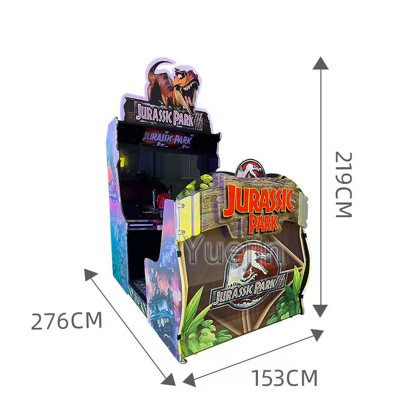 Arcade Game Machine Factory - OEM Coin-Operated Jurassic Park 55 LCD 2 Players