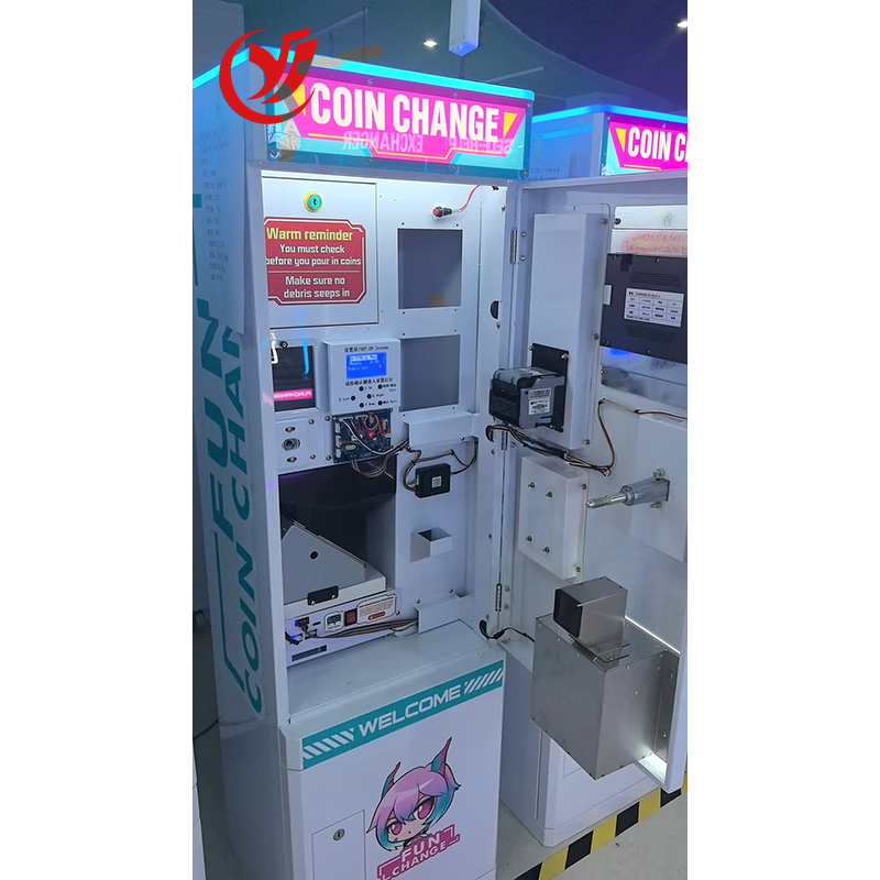 Change Vending Machine Factory - OEM Highly Secure ATM Bill Coin Indoor Amusement Park