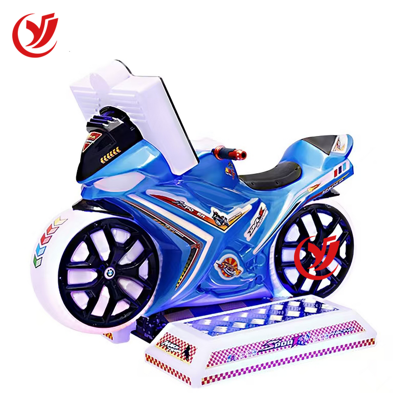 Racing Simulator Factory - OEM Hot Sale Coin Operated 3d Racing Car Motorcycle Rides