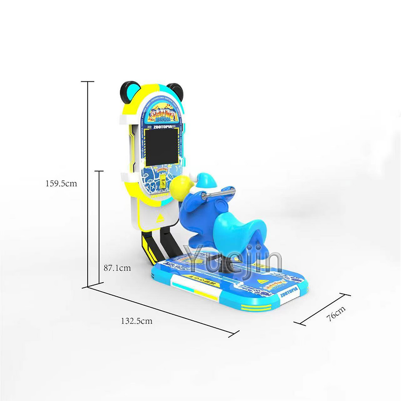 Kiddie Ride Factory - OEM Kids Amusement Fiberglass Cartoon Animal Coin Operated