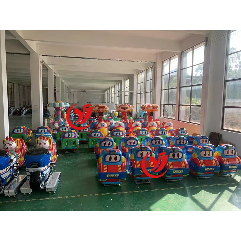 Swing Machine Factory - OEM Best Selling HD LCD Screen Coin-Operated Kiddies Racing