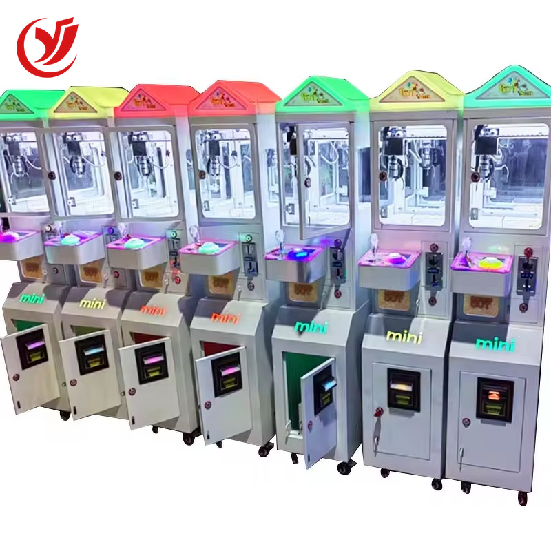 Mini Claw Machine Factory - Bulk Wholesale Yuejin Multi Color Coin Operated Banknote Receiver