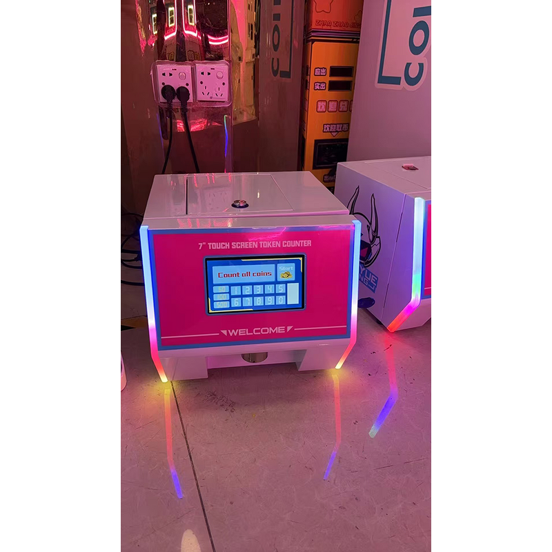 Coin Counting Machine Factory - OEM 7# Touch Screen Operation 100 or 500 Coins