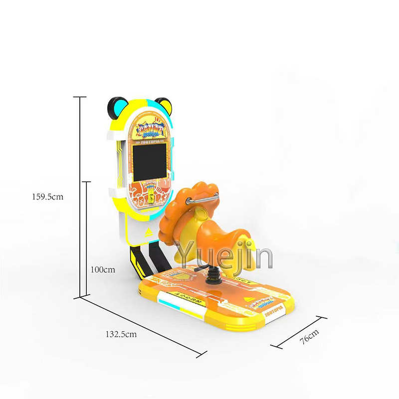 Kiddie Ride Factory - OEM Kids Amusement Fiberglass Cartoon Animal Coin Operated