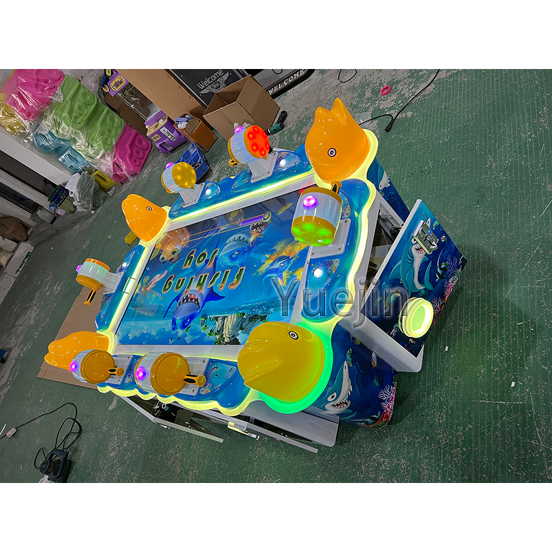 Fishing Simulator Factory - OEM Commercial 6-Person Electric Coin-Operated Video Arcade