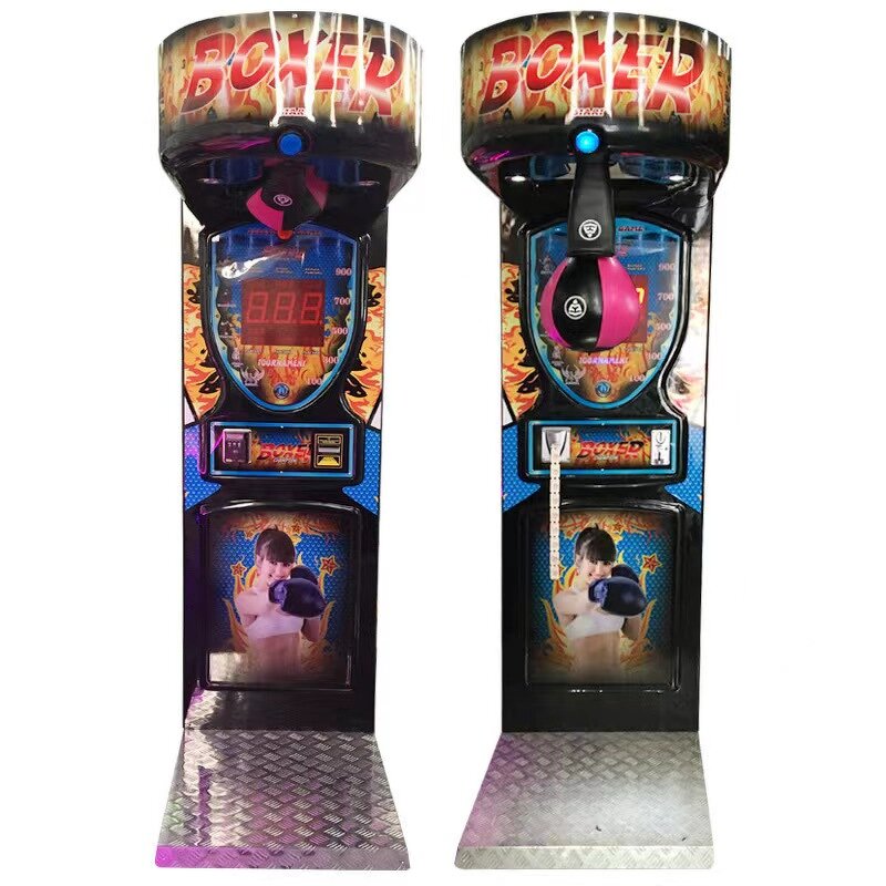 Boxing Punch Machine Factory - OEM Electronic Power Test Coin-operated Arcade Game