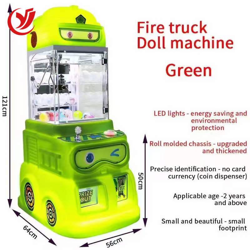 Mini Claw Machine Factory - OEM Plastic Coin-Operated Arcade 100 Cute Duck Toys Small