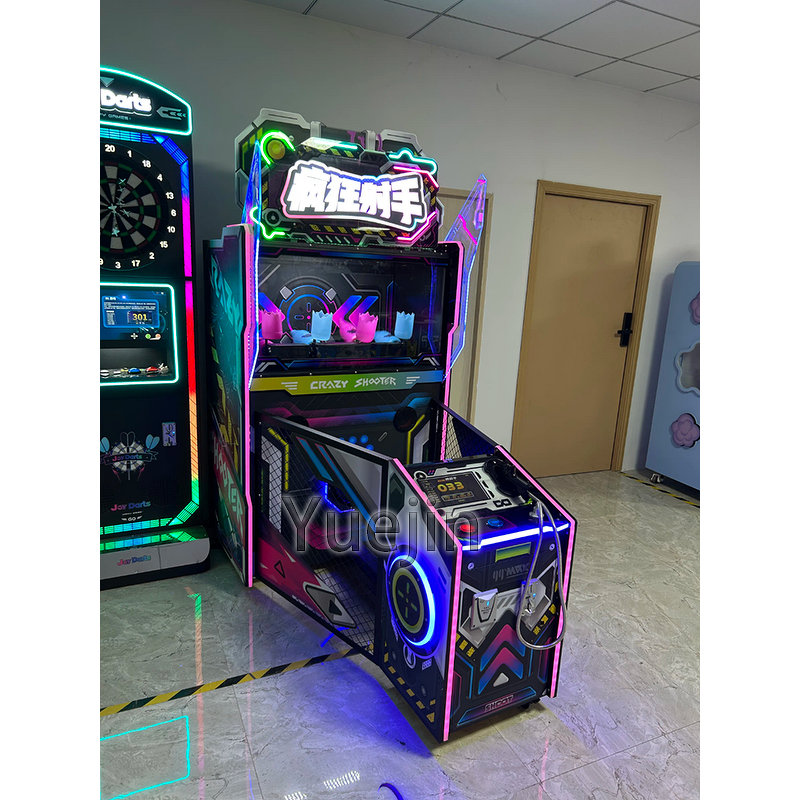 Arcade Skill Game Factory - OEM Coin-Operated Shoot Ball Video Throw Ball Simulator