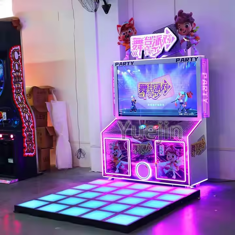 Dance Game Machine Factory - OEM Yuejin Children's Commercial Motion Sensor Large Stage