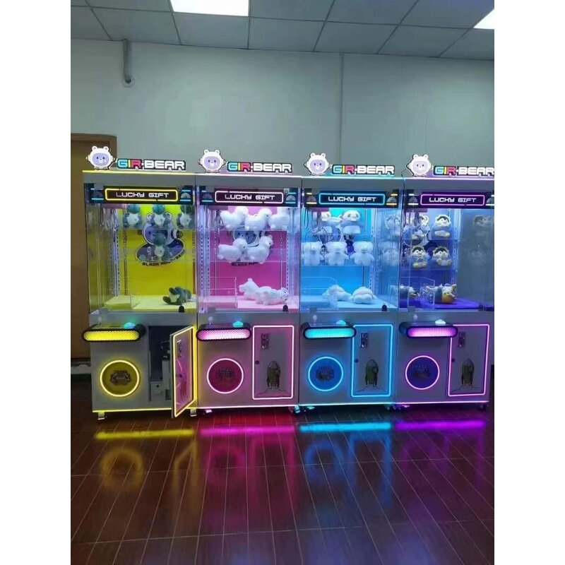 Claw Machine Factory - Bulk Wholesale Best-selling Neon Fully Transparent Commercial