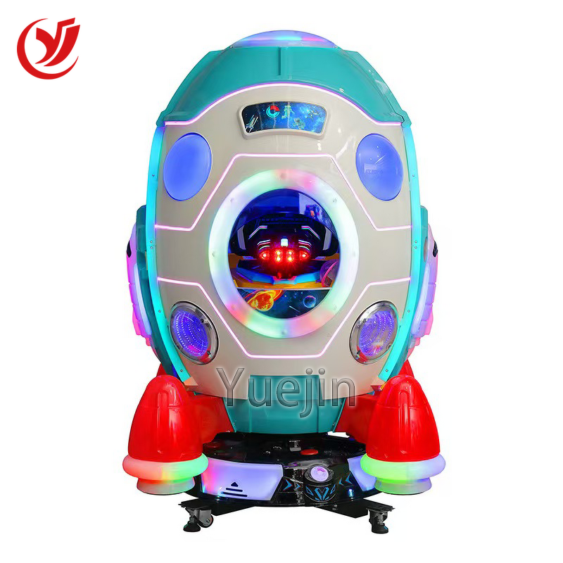 Kiddie Ride Factory - OEM Popular Kids Electric Coin Operated Space Capsule MP5 Screen