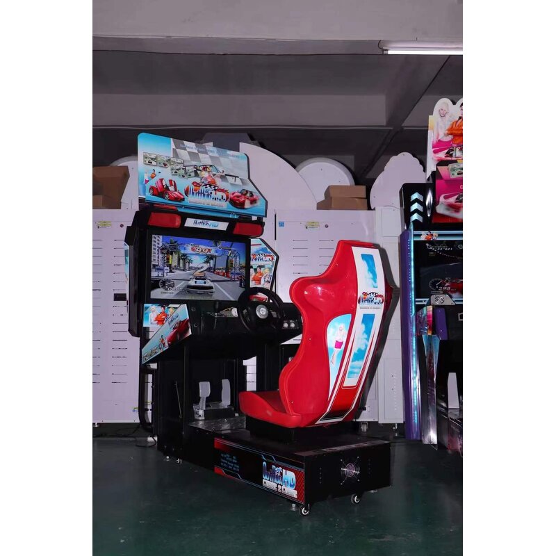 Racing Game Machine Factory - OEM High-definition Large-scale Video Game City Coin-operated