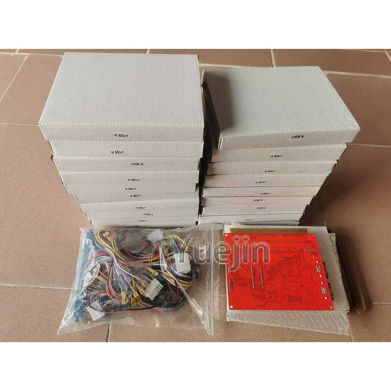 Game Console PCB Factory - OEM 50-in-1 Mario Kit with Accessories English Coin Pusher