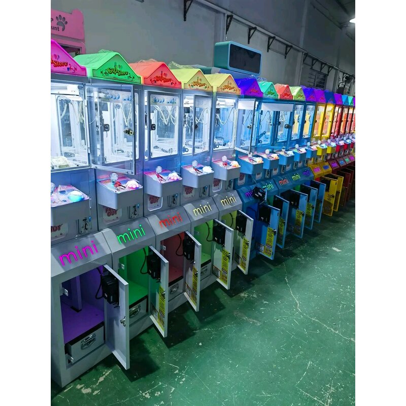 Mini Claw Machine Factory - Bulk Wholesale Yuejin Multi Color Coin Operated Banknote Receiver