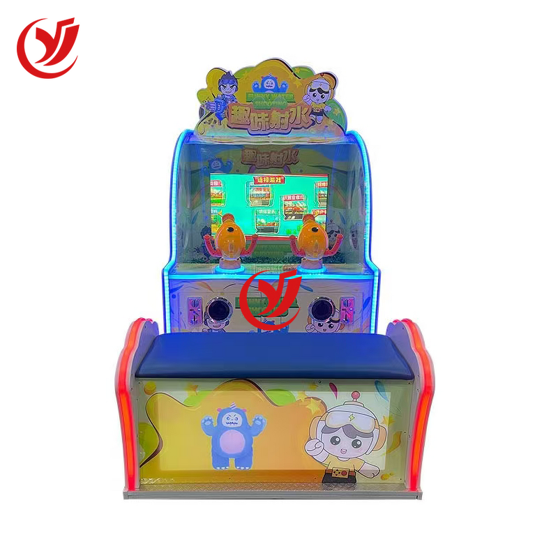 Arcade Machine Factory - OEM 32-Inch Screen Water Shooting Coin Payment for Kids