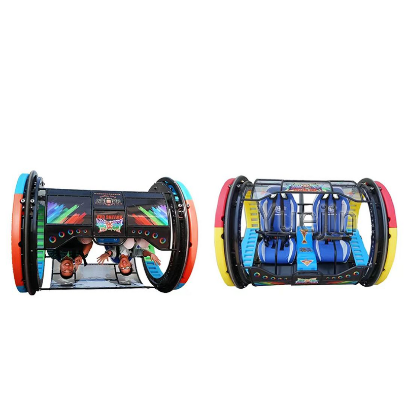 Rolling Car Factory - OEM Outdoor Playground 360 Degree Metal Happy Bar Electronic