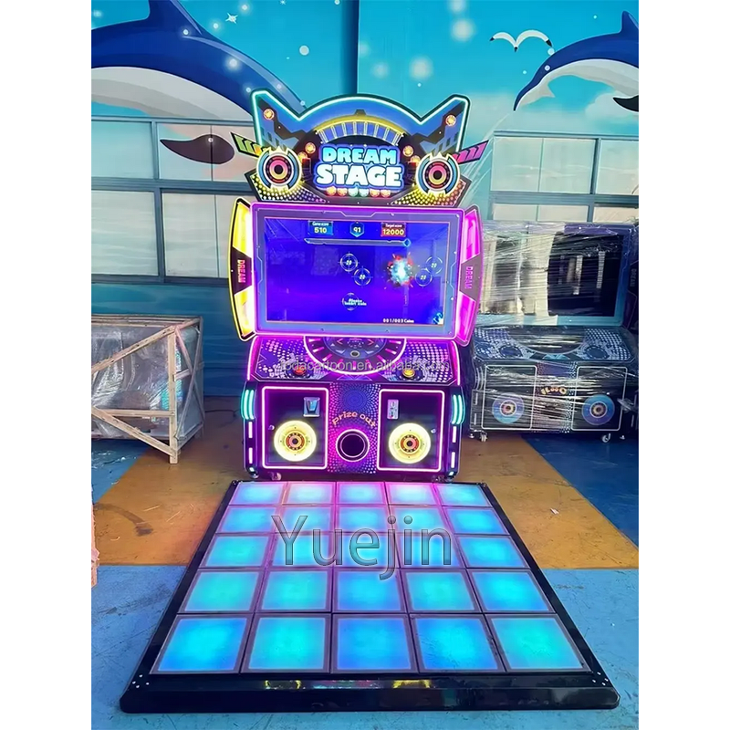 Dance Game Console Factory - OEM 55-Inch HD LED Screen Stereo Sound Coin Operated